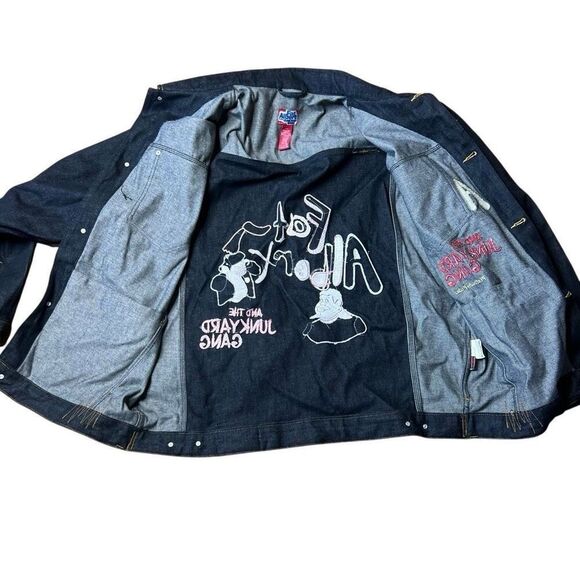 Vintage Y2K FUBU Fat Albert Denim Jacket Trucker 3XL - Picture 6 of 8